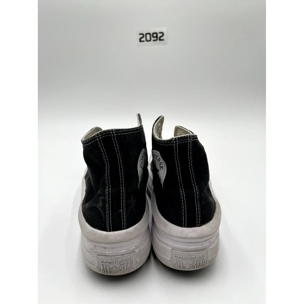 Converse Chuck Taylor All Star Move Unisex Comfort‎ Shoes Black Platform Sneaker